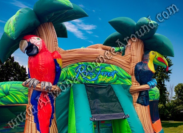 Rainforest Themed Bounce House Rental Phoenix Arizona